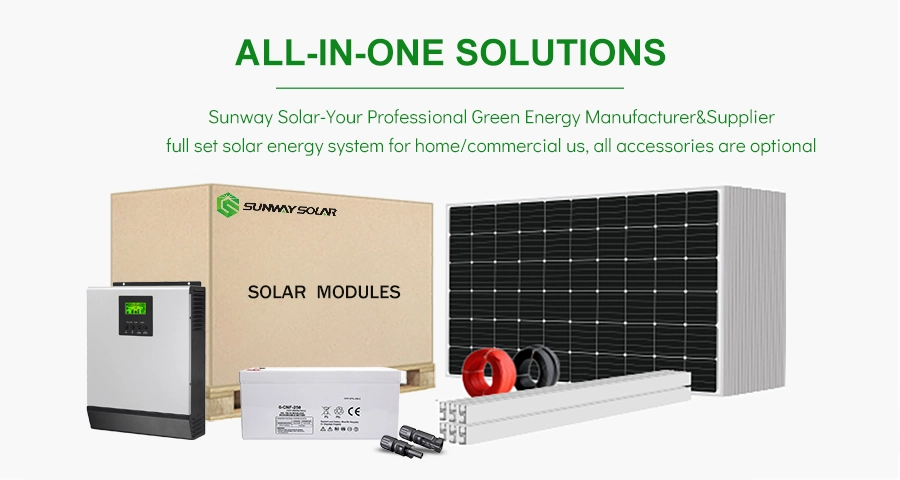 Renewable off 3kw Grid Portable Inverter Home Lighting Solar Power Energy Kit