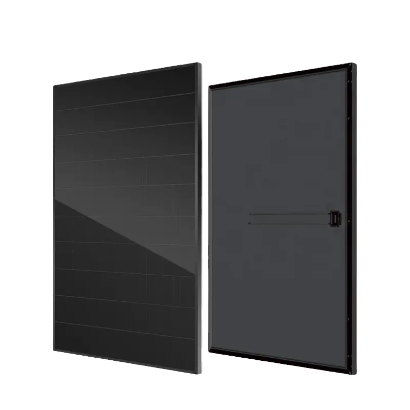 405 Watt 410watt 415watt Black Mono Shingled Solar Panel for Solar Light