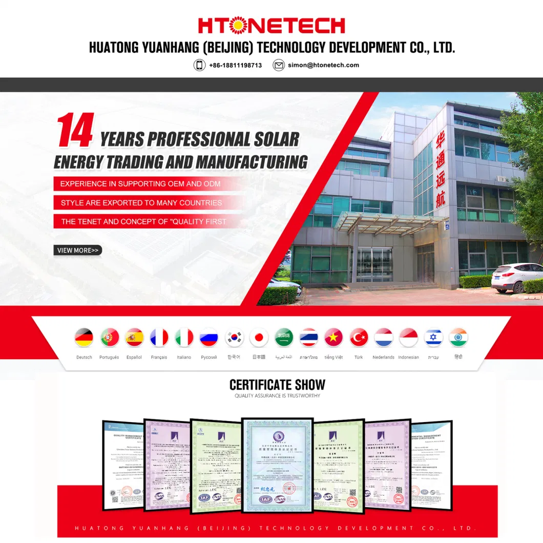 20kw Portable Mounting on Grid Hybrid Solar Storage Energy Panel Controller Cleaning System Wind and Solar Complementary Power Generation