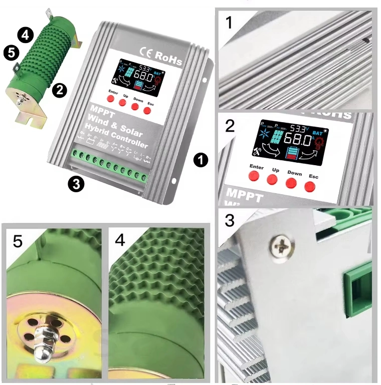 24V 40A Solar Panels Energy with Charger Controller