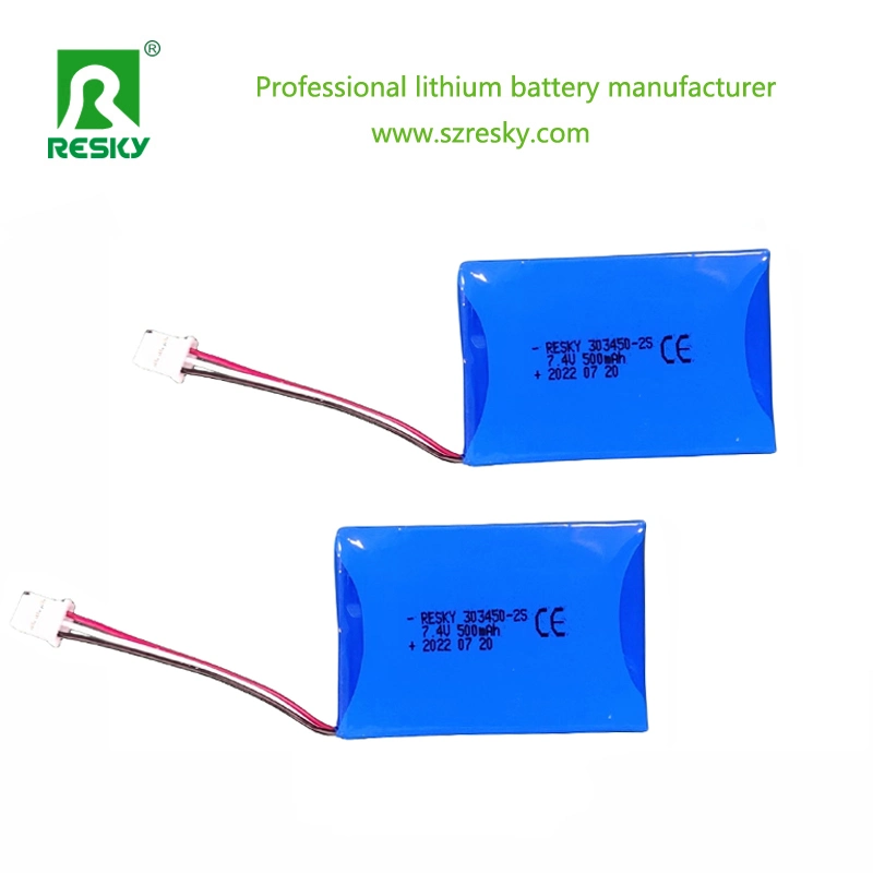 553450 603450 1100mAh 1200mAh 4.08wh Rechargeable Lipo Battery 3.7V Lithium Ion Battery for Emergency Phone