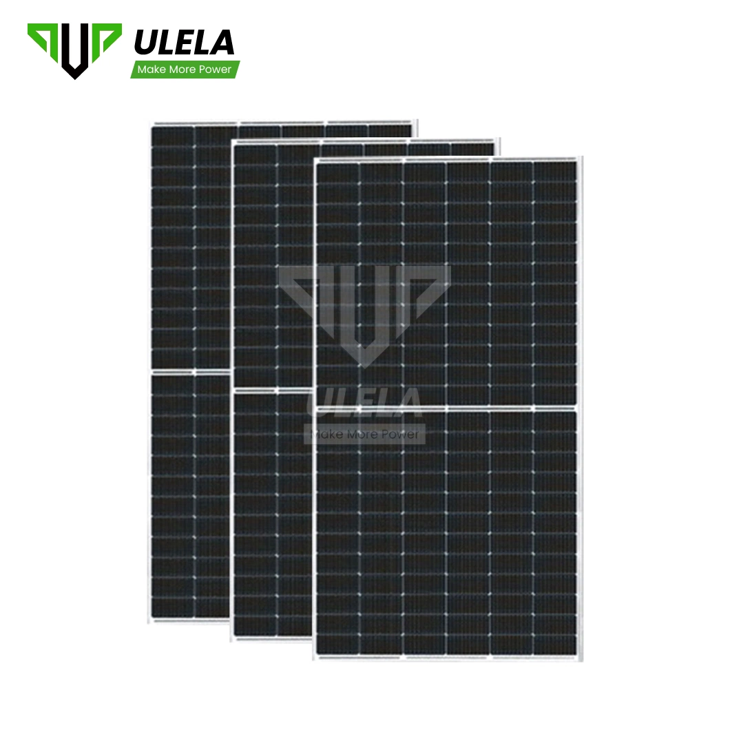 Ulela Flexible Solar Panels Fabricators Wholesale 425W Full Black Mono Solar Panel China 210mm Wholesale Price Solar Panel 400W Monocrystalline