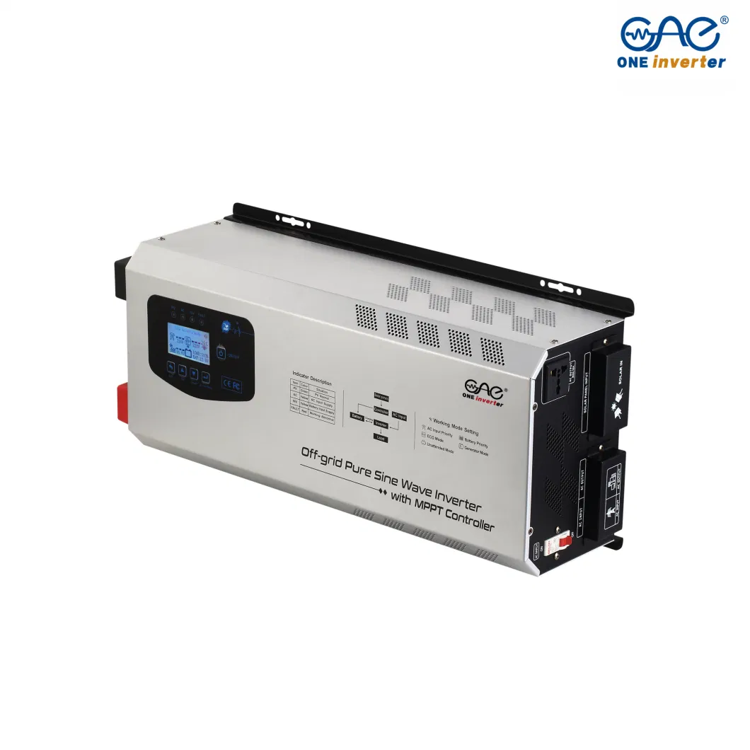 3kw Solar Inverter Hybrid Inverter Solar Panels and AC Power Both Connected