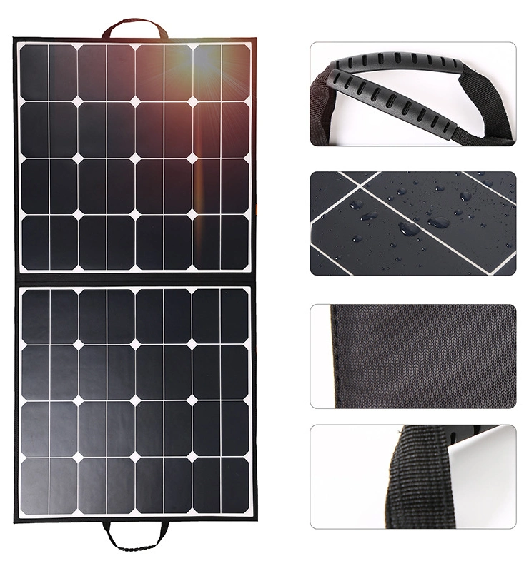 Portable Foldable ETFE 200W Flexible Folding Solar Panels