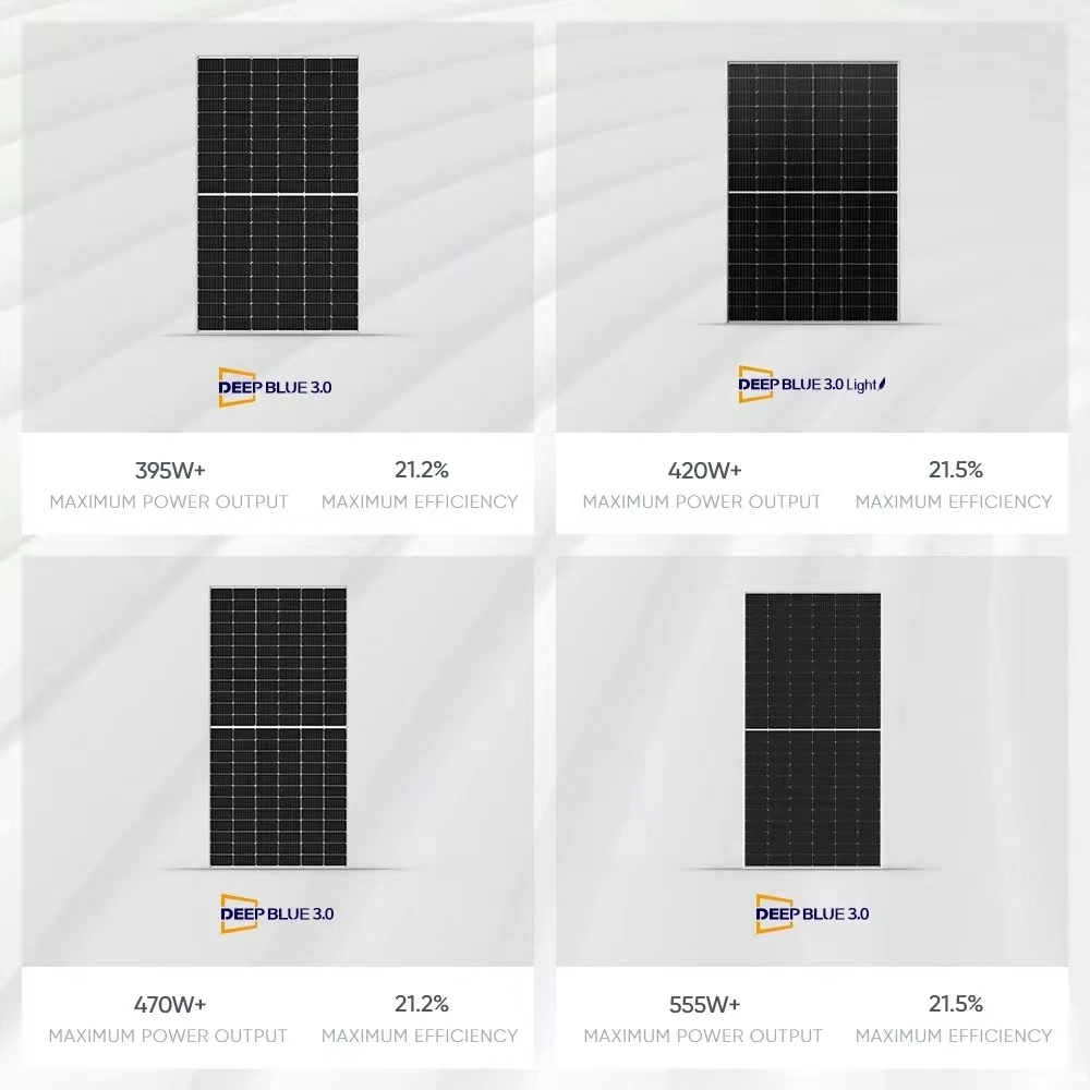 Ja Solar 455W N-Type Bifacial Double Glass High Efficiency Mono Module Jam54D41 Lb 430-455 430W 435W 440W 445W 450W 455W Watt Solar Panel