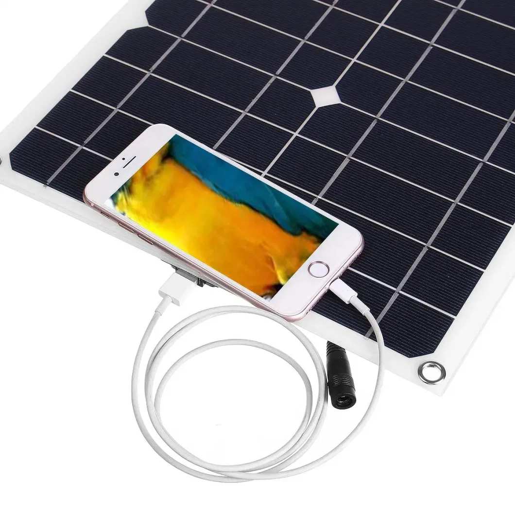 High Conversion Long Service Life 100W Foldable Solar Panel for Portable Power Station and Solar Energy System