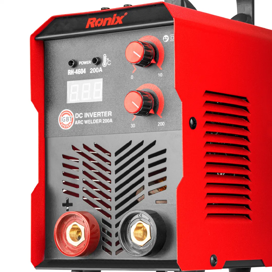 Ronix Model Rh-4604 MMA Welder 200 AMP DC Inverter Arc Welding Inverter