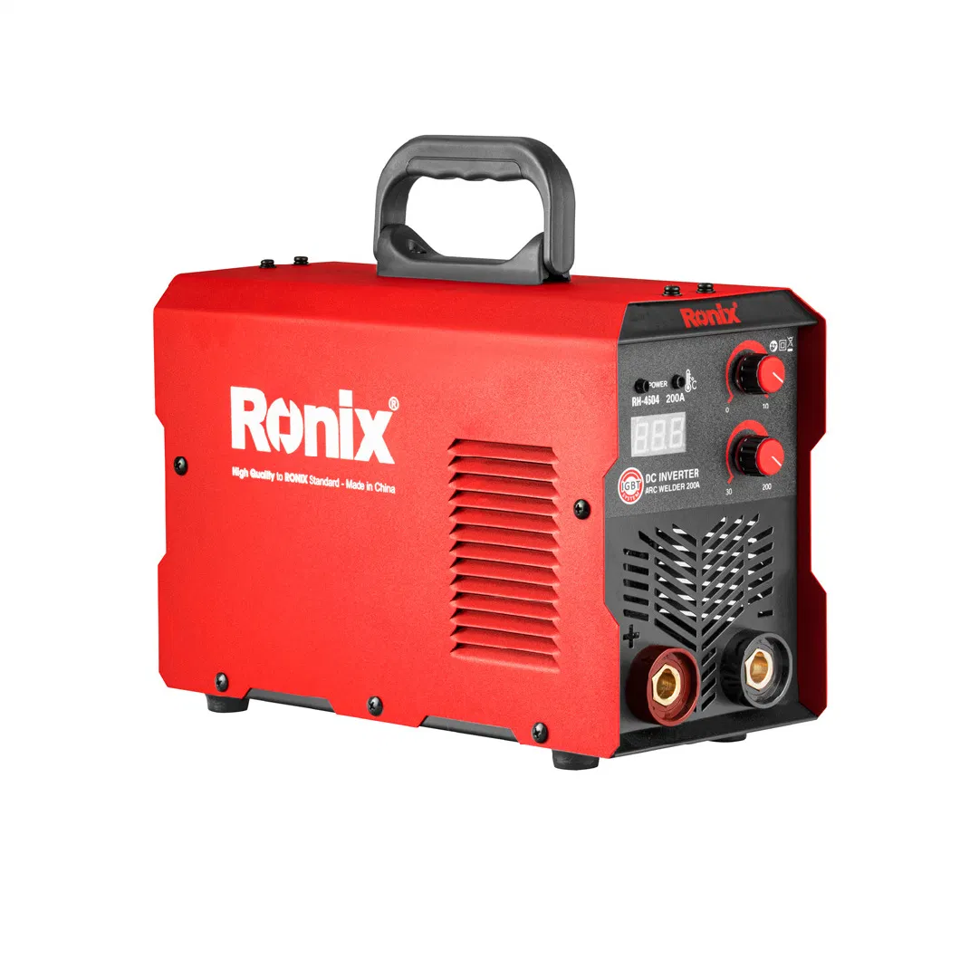 Ronix Model Rh-4604 MMA Welder 200 AMP DC Inverter Arc Welding Inverter