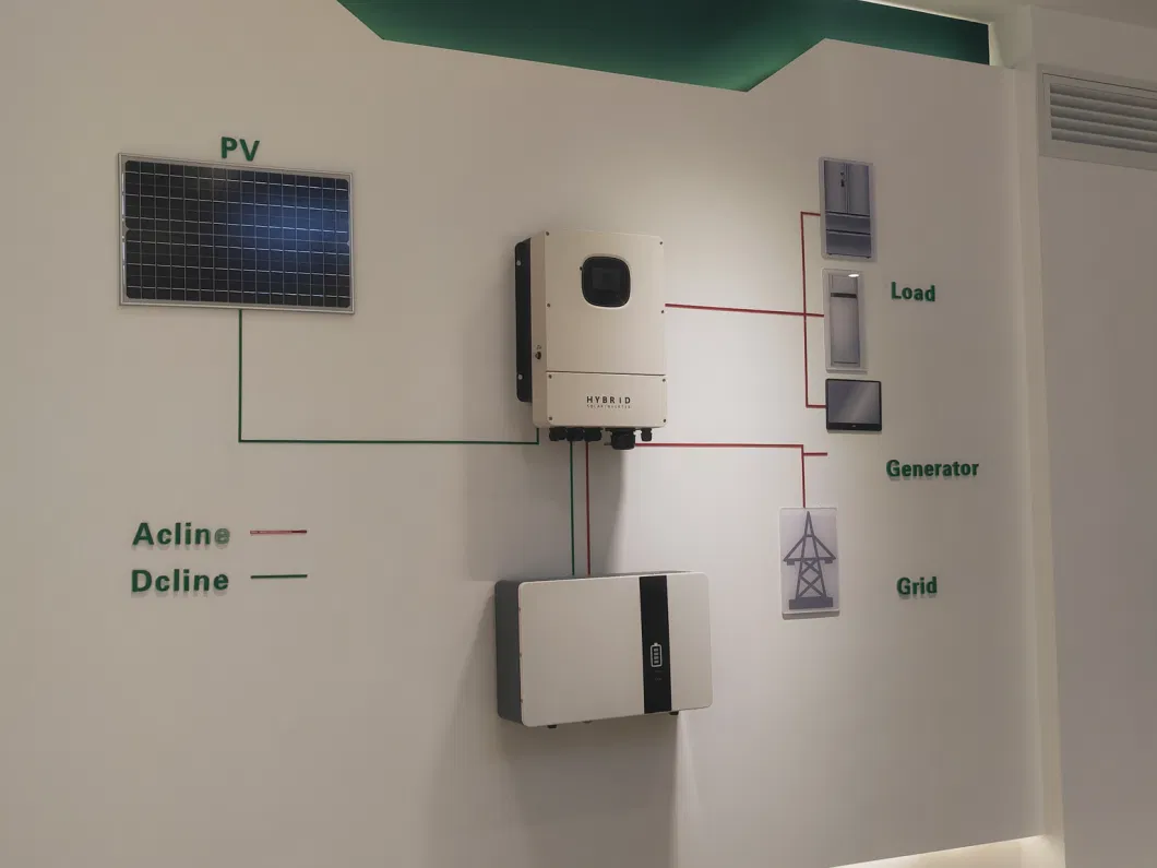 Solar Inverter 8kw 8000W Split Phase Grid Tie Hybrid Inverter