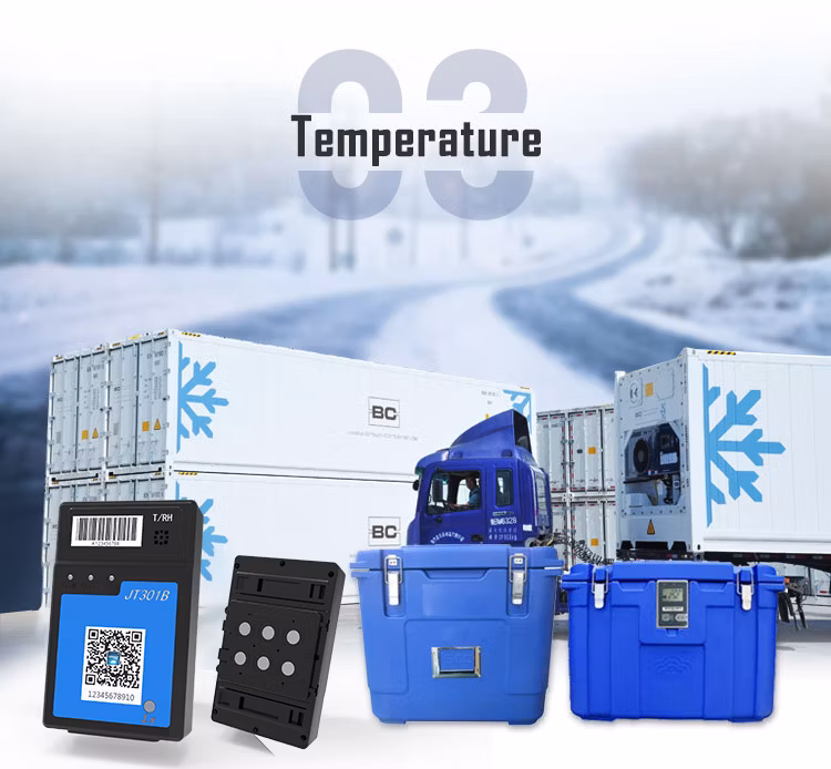 Real Time Tracking Temperature and Humidity GPS System Tracker