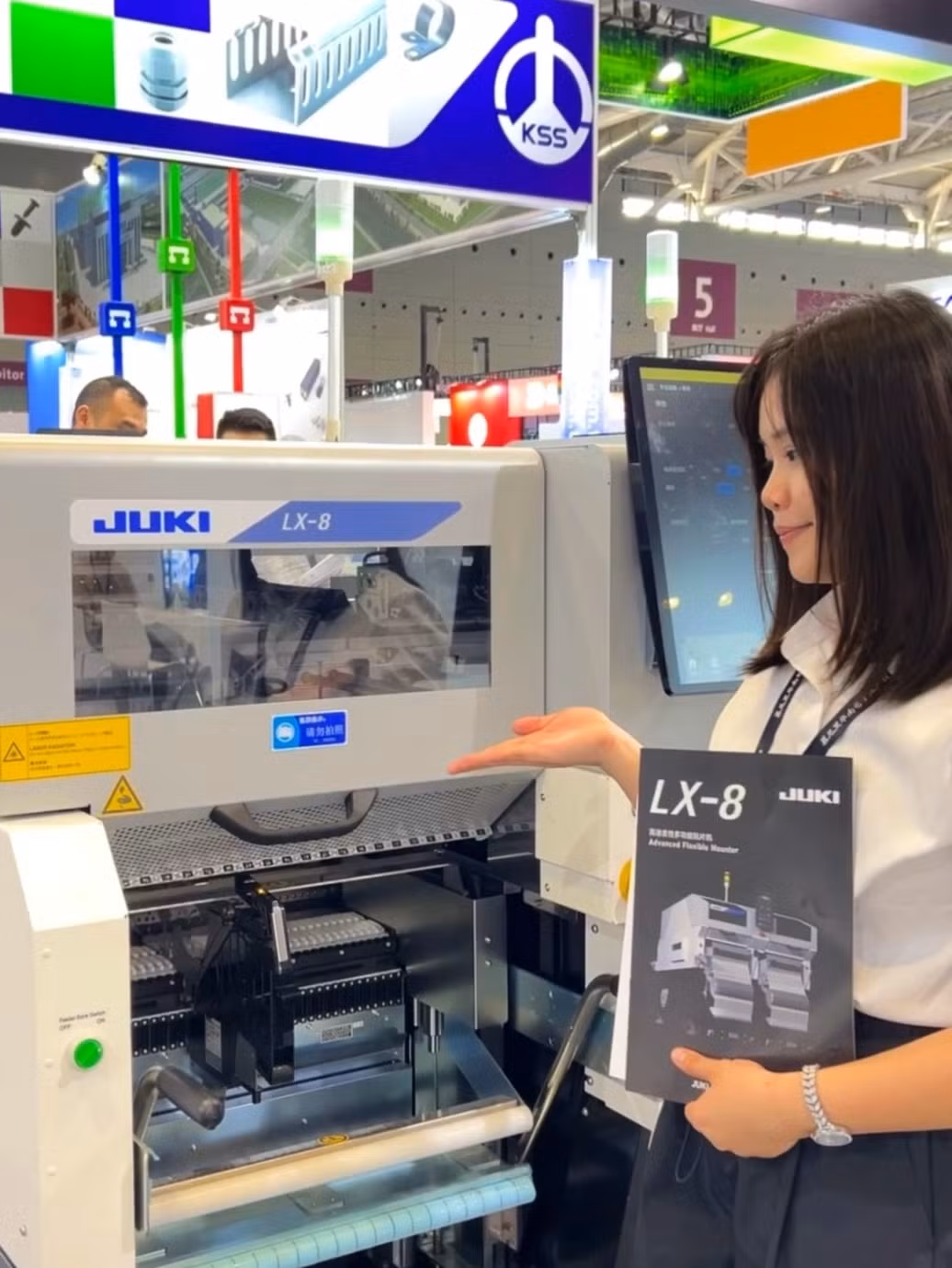 Advanced Juki Pick and Place System for Component Mounting