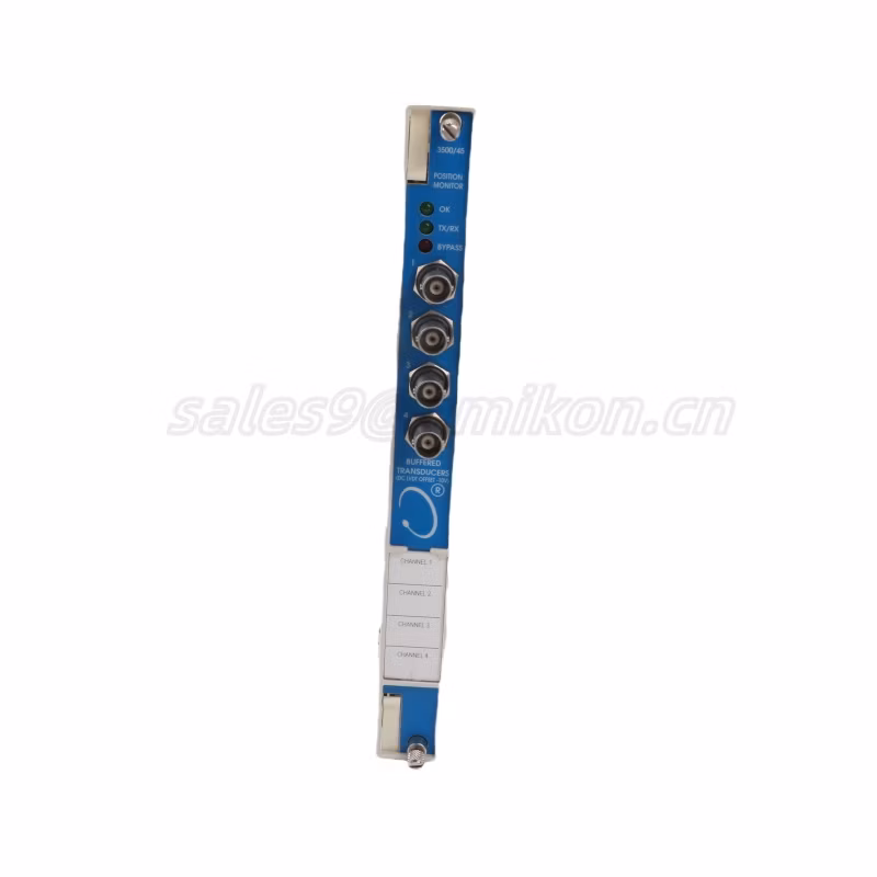 Bently Nevada 3500/44 3500/44M 176449-03 3500/44-01-01 Aeroderivitive GT Vibration Monitor Module