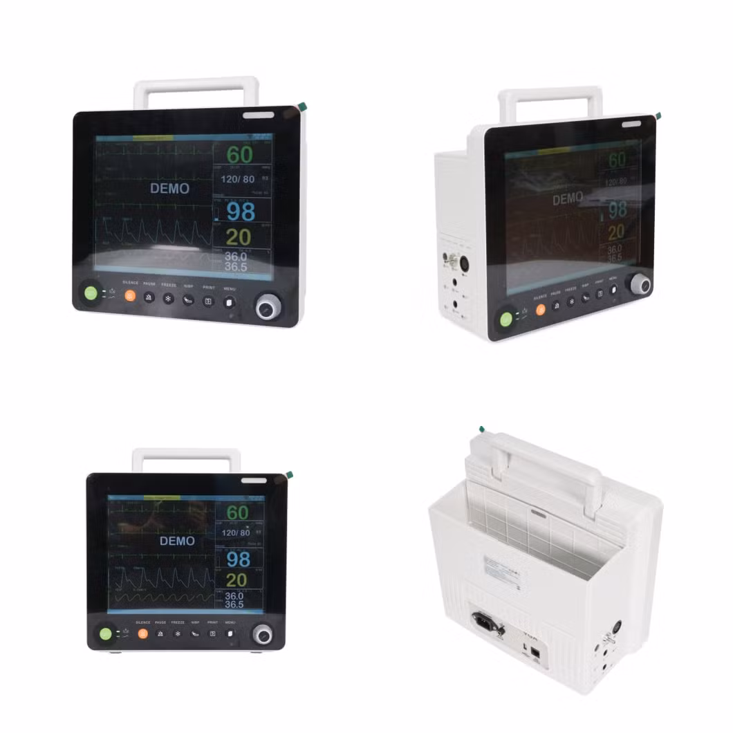 Medical Operation Room 12.1inch Patient Monitor Multi-Parameter Multipara Patient Monitor with Etco2