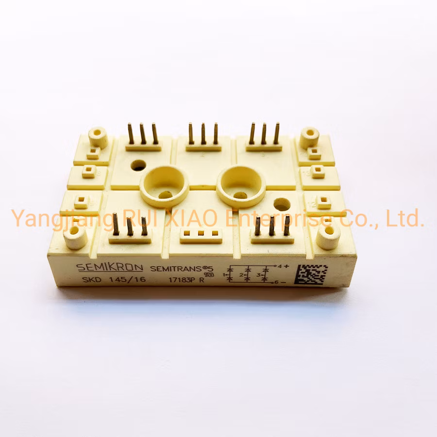 SKD145/16 Power Semiconductor IGBT Thyristor Power Module Three-Phase Bridge Rectifier, Machine, Battery, Motor, Electronic Components