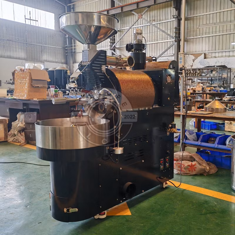 Premium Coffee Roaster Machine for High-Volume Industrial Use Coffee Bean Roaster Electric Gas Heating Peanut Nuts Corn Coffee Roasting Machine