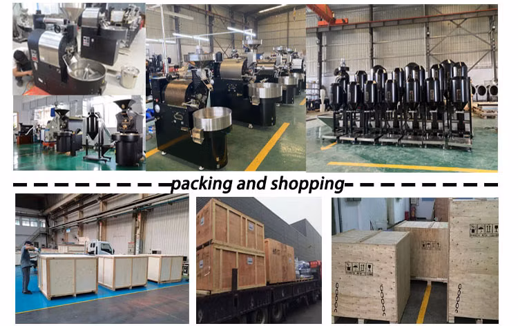 Premium Coffee Roaster Machine for High-Volume Industrial Use Coffee Bean Roaster Electric Gas Heating Peanut Nuts Corn Coffee Roasting Machine