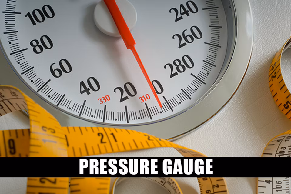 Pressure Gauge Manometer Glycerine Oil Filled All Stainless Steel