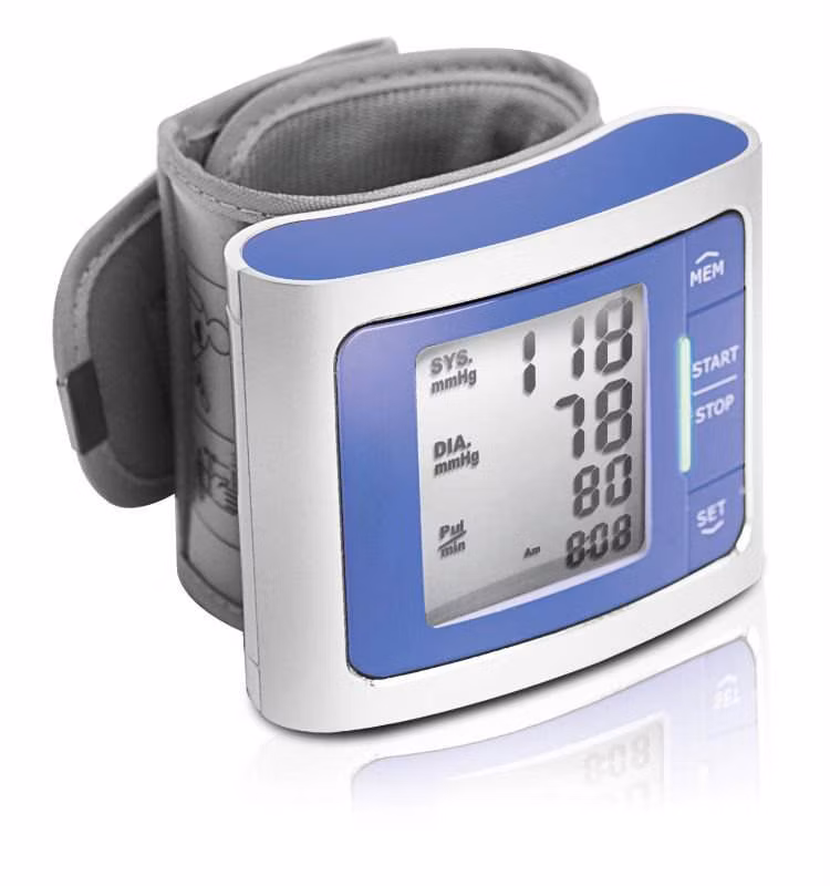 Fashion Automatic Bluetooth Home Care Bluetooth Connected Wrist Digital Blood Pressure Meter