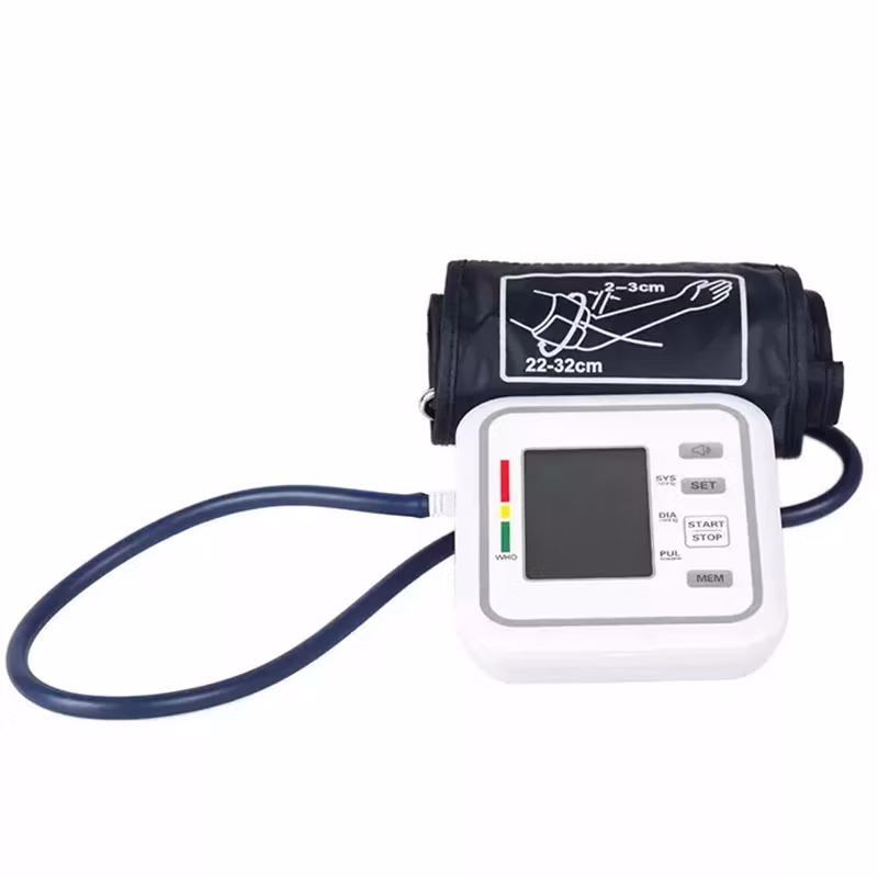 Factory Supply Electron Display Wrist Arm Digital Automatic Blood Pressure Monitor Meter Bp Sphygmomanometer Machine