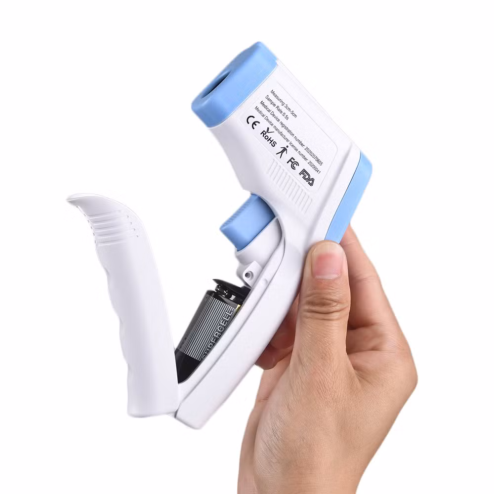 Wholesale Medical Digital Infrared Thermometer Factory Forehead Fever Baby Electric Gun Portable Handheld No Touch Electronic Clinical Thermometer for Baby CE