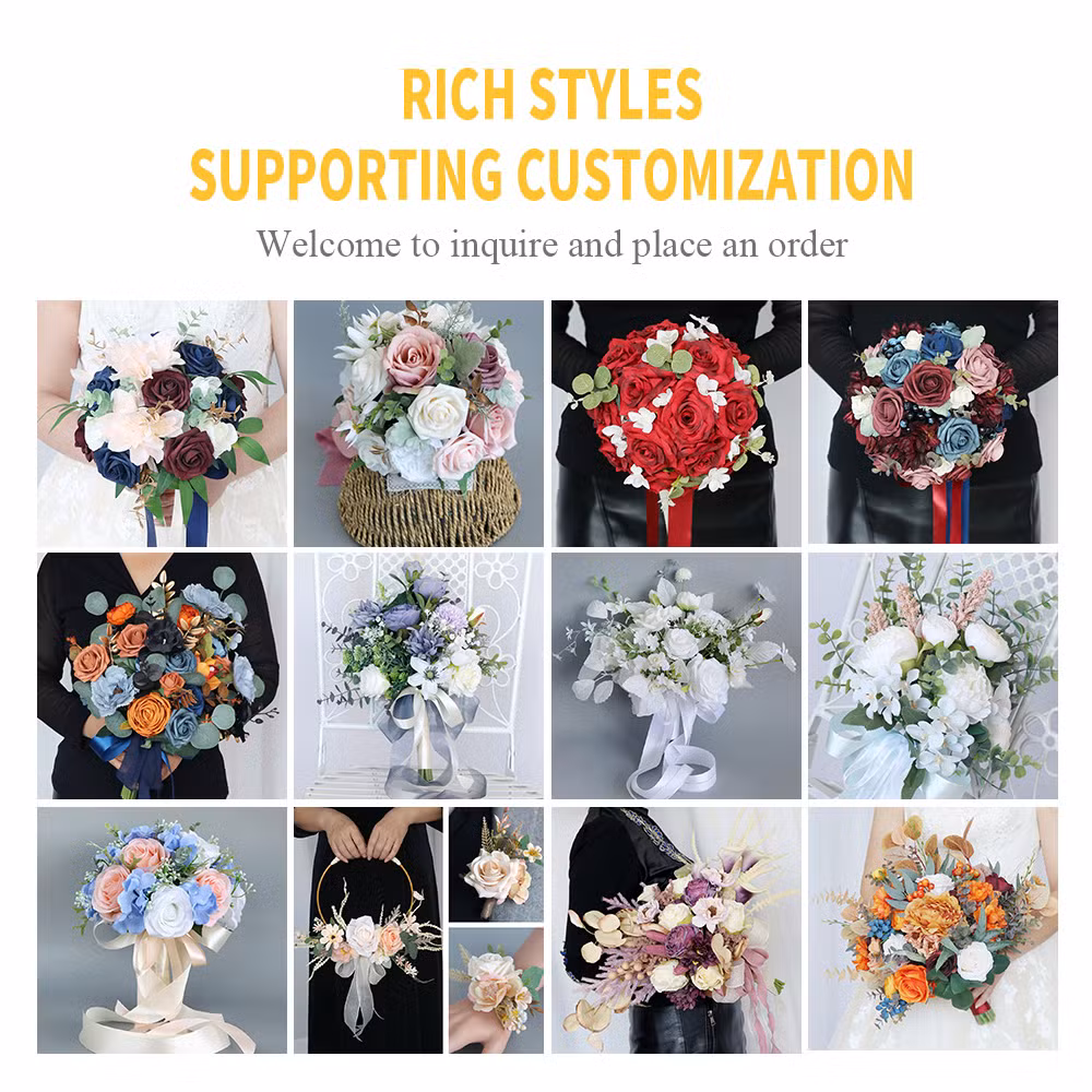 Elegant Cascading Floral Arrangement for Wedding Home Decor