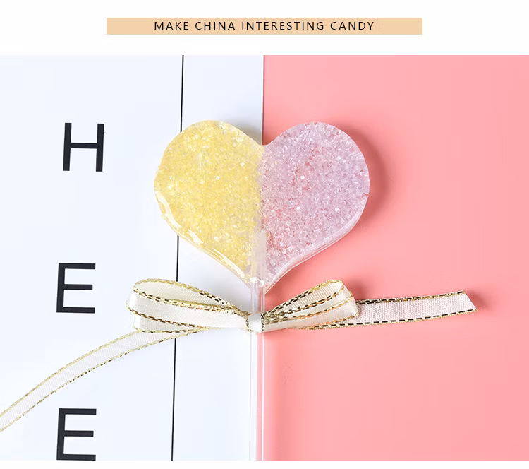 Handmade Creative Love Shaped Sky Lollipop to Send Girlfriend Valentine&prime; S Day Bestie Gift Wholesale