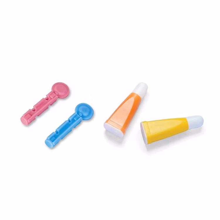 Factory Supply Hot Sale Multicolored Disposable Blood Sugar Test Needle Lancet Personal Sterile Lancets for Blood Sugar Test