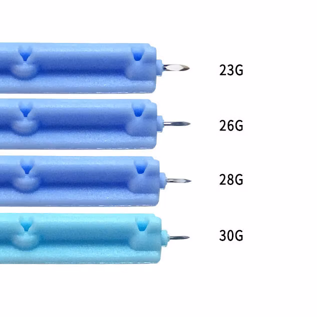 Factory Supply Hot Sale Multicolored Disposable Blood Sugar Test Needle Lancet Personal Sterile Lancets for Blood Sugar Test