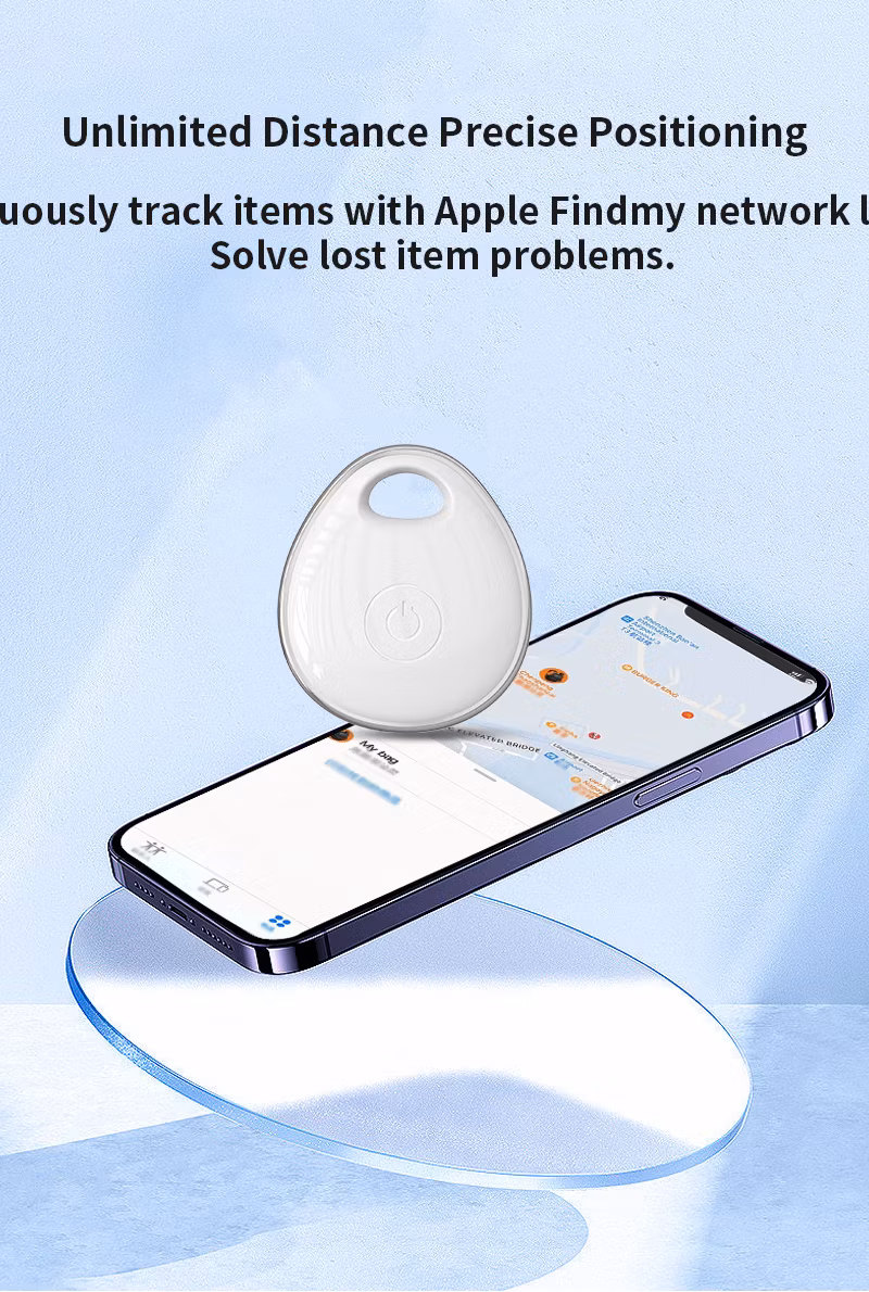 Anti-Lost Tracker Remote Positioning 365 Days Long Battery Life Locator Item Finder for Keys, Wallet, Pets, Bag and Suitcases