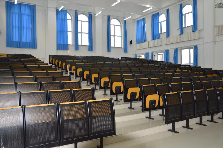 Educational University Middle School Folding Wooden Teacher Classroom School Furniture