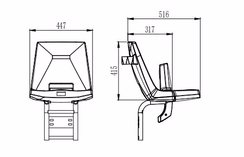 Stadium Gymnasium Large Event Foldable Seat Lecture Hall Indoor Seats