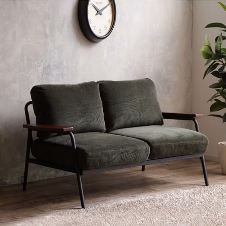 Japanese Vintage Loft Lounge Seating Bedroom Design Furniture Nightclub Sofa