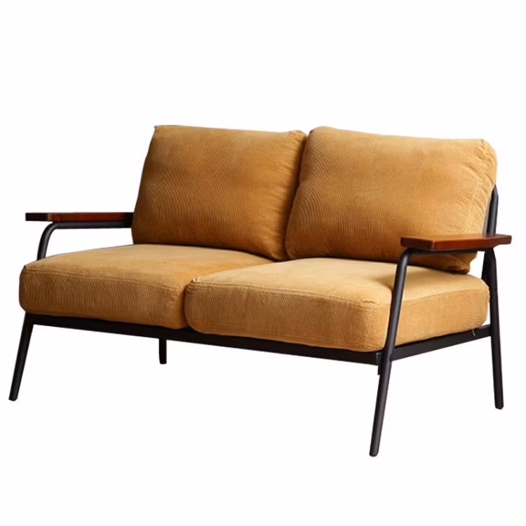Japanese Vintage Loft Lounge Seating Bedroom Design Furniture Nightclub Sofa
