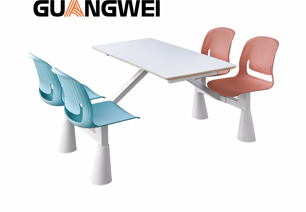 Best Selling School Furniture Dining Student Teacher Canteen Indoor Restaurant Table