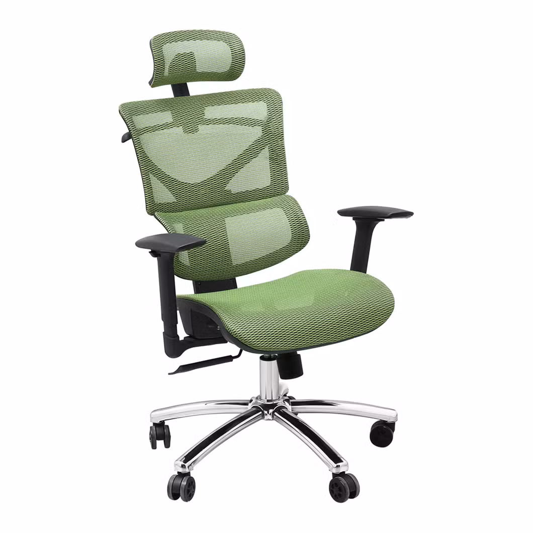 The High-End Luxury Nordic Office Chair Is Perfectly Designed, with Adjustable Fabric and Aluminum, Suitable for Senior Leaders and Teachers-Bar Chairs