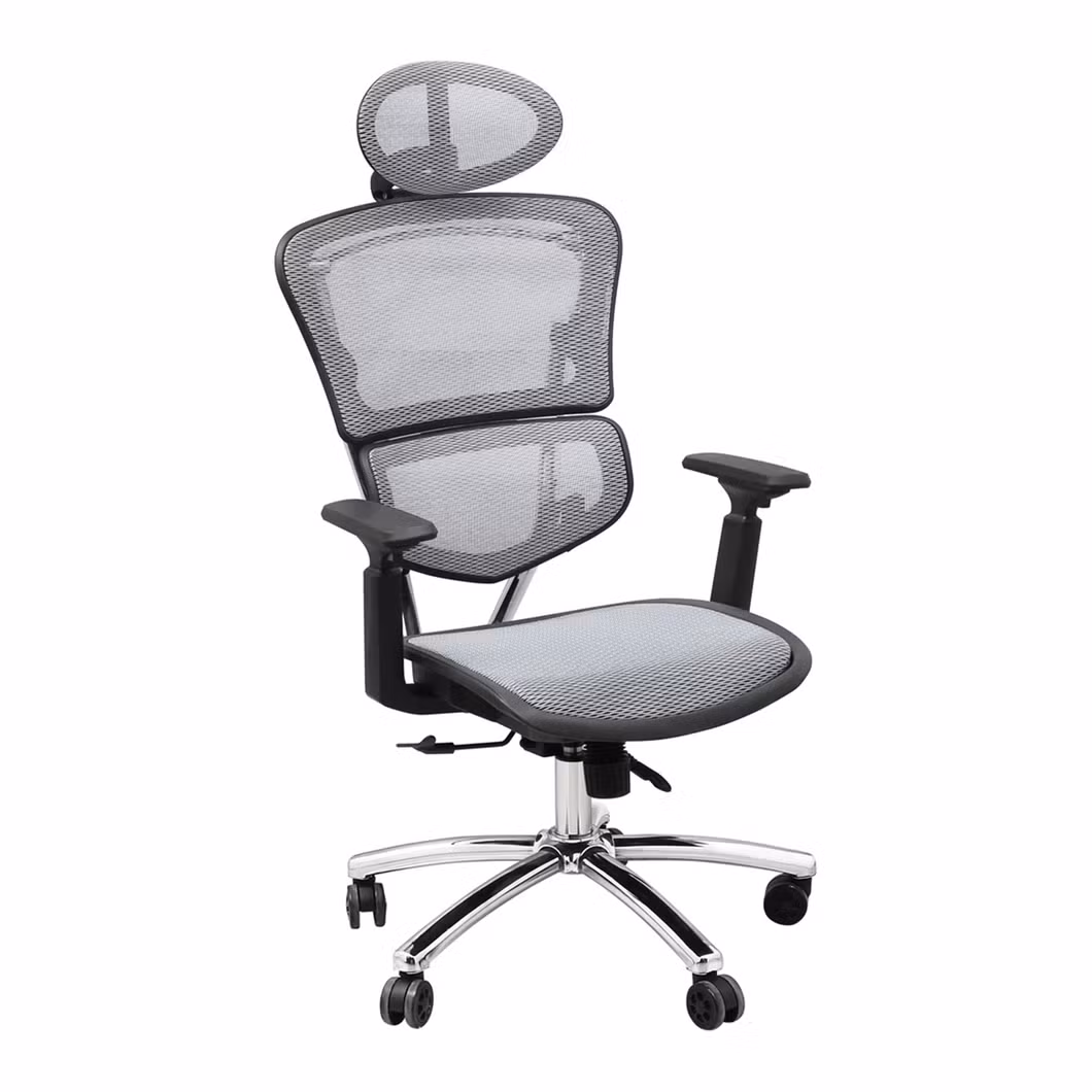 The High-End Luxury Nordic Office Chair Is Perfectly Designed, with Adjustable Fabric and Aluminum, Suitable for Senior Leaders and Teachers-Bar Chairs