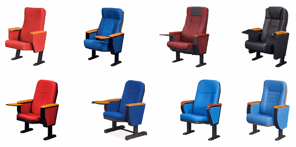 Factory Direct Sale New Design Custom Metal Stackable Auditorium Chairs for Church