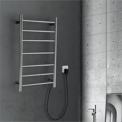 Stainless Steel Towel Warmer Wall-Mounted Electric Towel Rack for Bathrooms