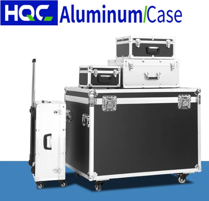 Aluminum Equipment Gun Rolling Travel Rack Carrying Tool Road Case