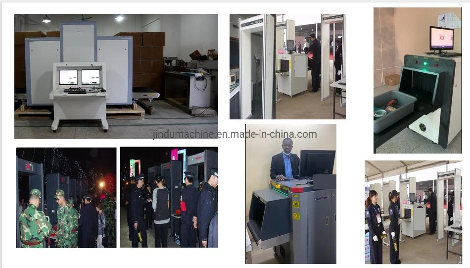 Jindu Auto Hotel Airport Mailroom Security Inspection X Ray Baggage Scanner