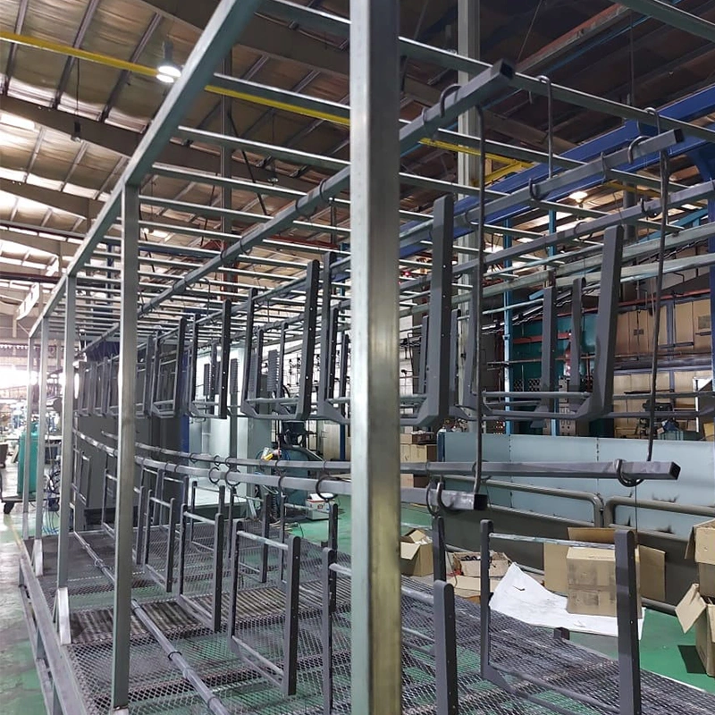 Manual Electrostatic Powder Coating Production Line