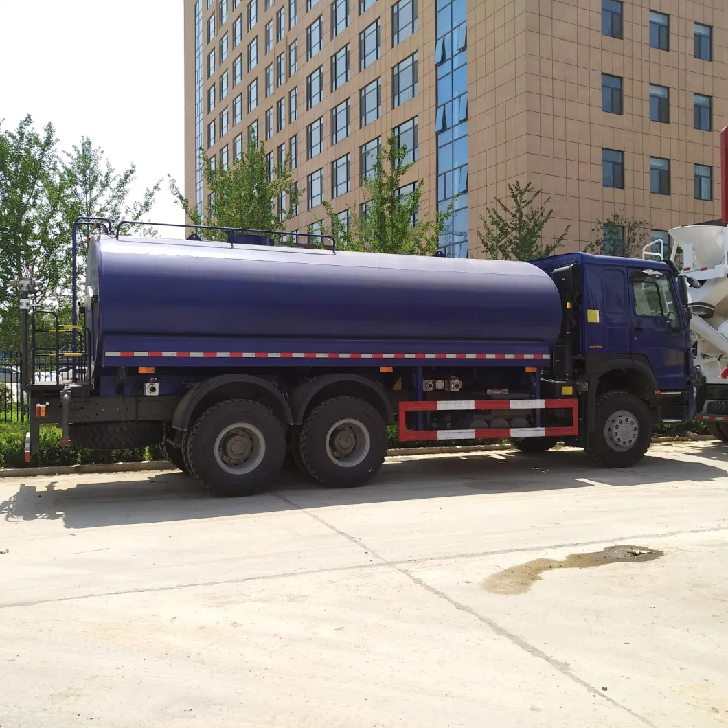 Sinotruck Shacman HOWO 5000 Liters 8000/10000/12000/15000/18000/20000/22000 Liters Used Water Tank Tanker Truck New Sprinkle Water Bowser Truck