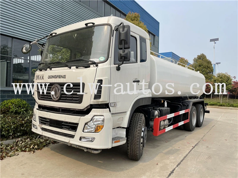 20000L Dongfeng Kinland Water Delivery Tank Water Sprinkler Truck Water Bowser Truck Water Tanker Truck, Water Transport Truck Carbon Steel Water Truck