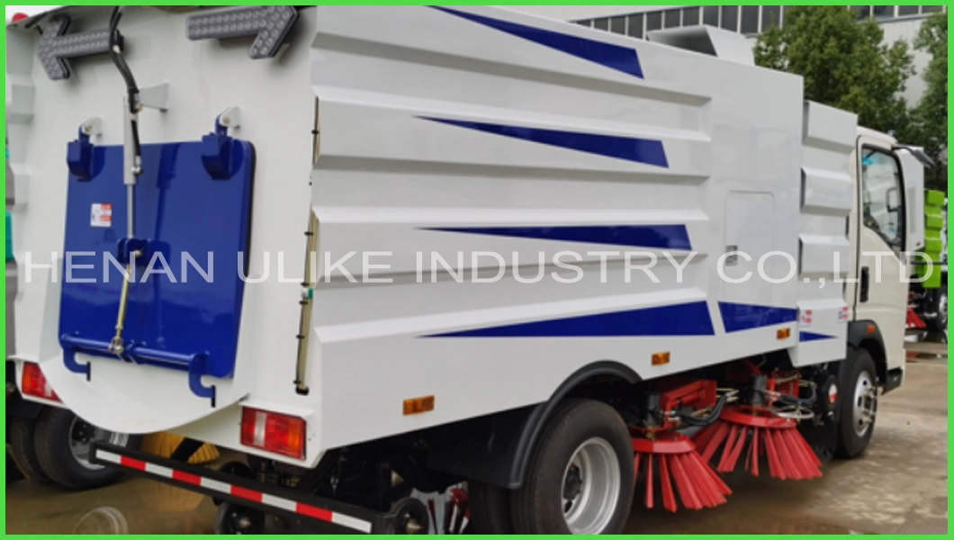 China Factory Washing Sweep Truck Dongfeng Street Hydraulic Cleaning Diesel Environment Vehicles Machine Road Sweeper Truck