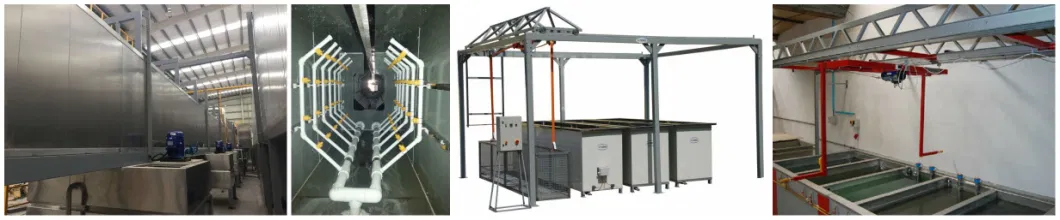 Steel Rack Plate Aluminium Automatic Powder Coating Oven System for Sale