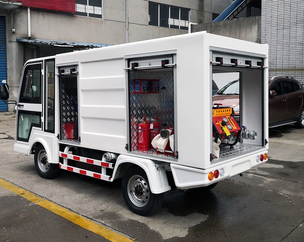 Newest Design Mini 96V Lithium Battery Fire Fighting Truck Price