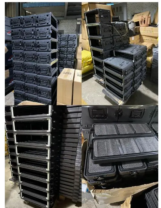 PE Plastic Road Case 1000*500 LED Shipping Case Rental Equipment for Events