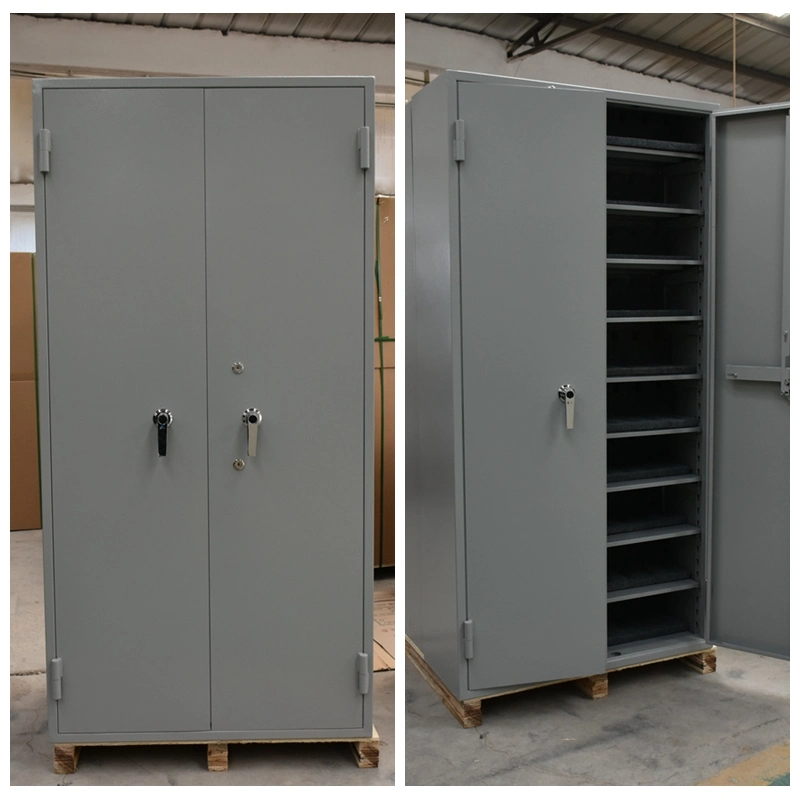 Factory Sale Durable Black Steel Gun Cabinet