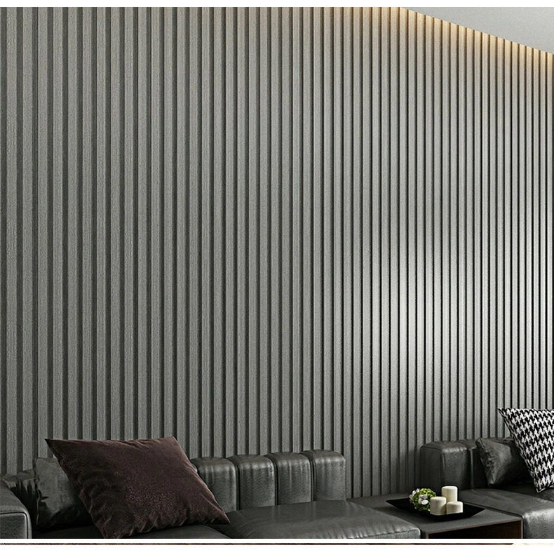 Akupanel Acoustic Wood Slats with Polyester Backing Wall Panels