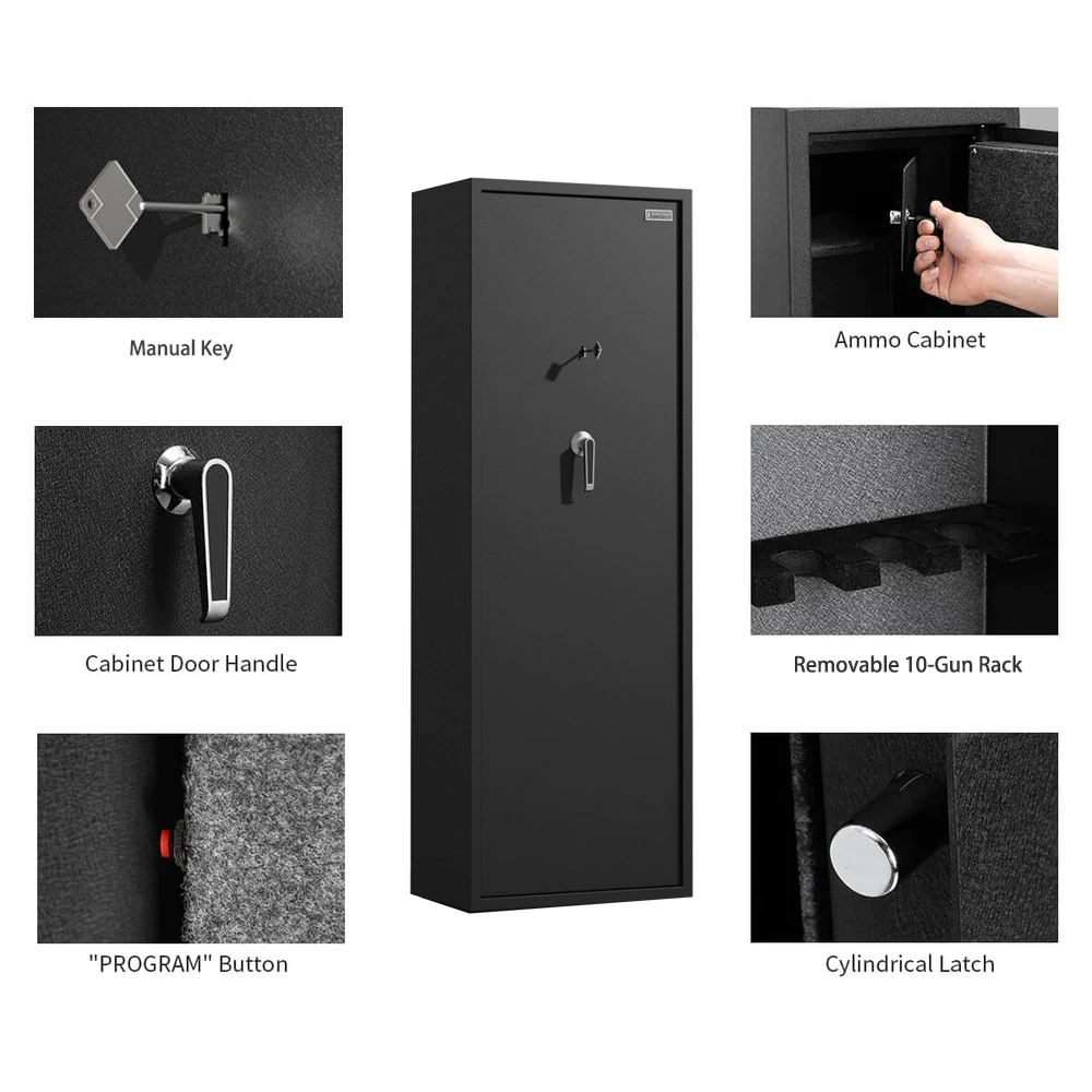 Key Lock Hunting Gun Safe